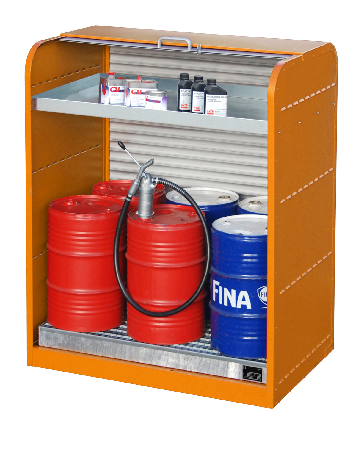 Gefahrstoff-Rolladenschranke RSG