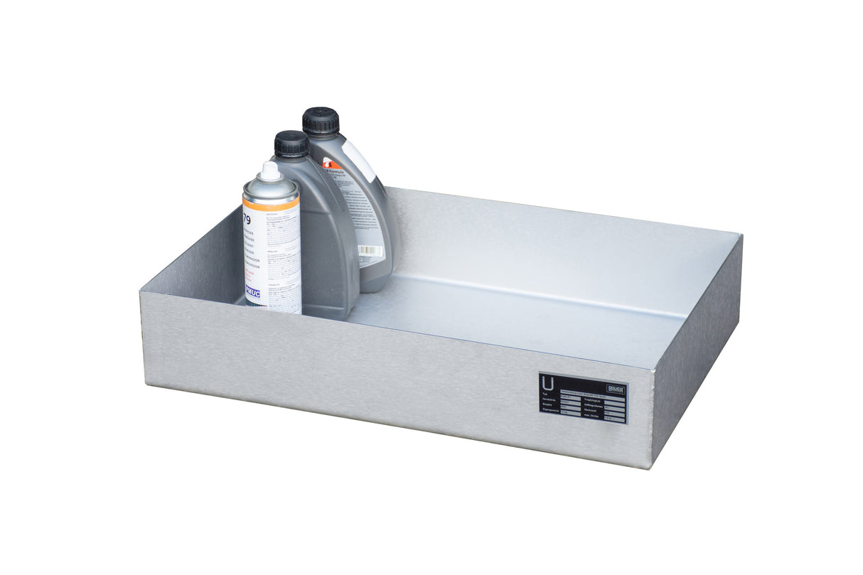 Kleingebindewannen aus Edelstahl für Paletten KGW-P V4A