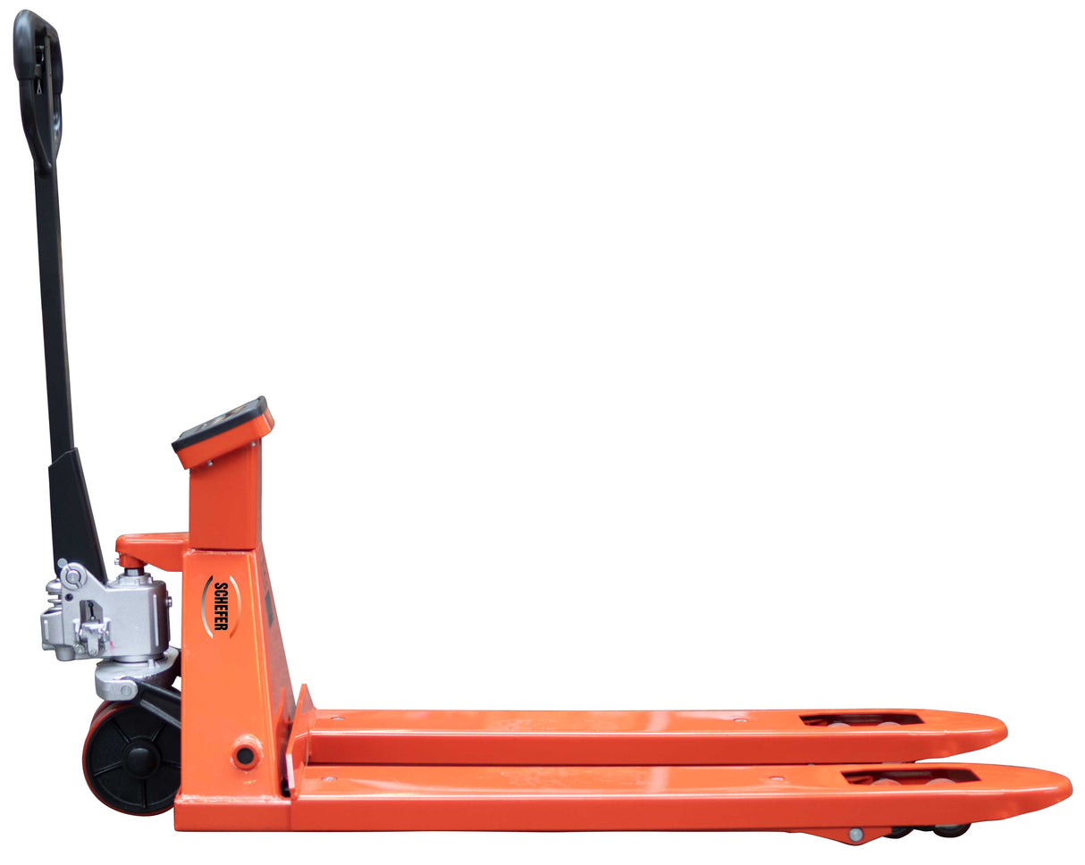 Schefer Gabelhubwagen Eco mit Waage