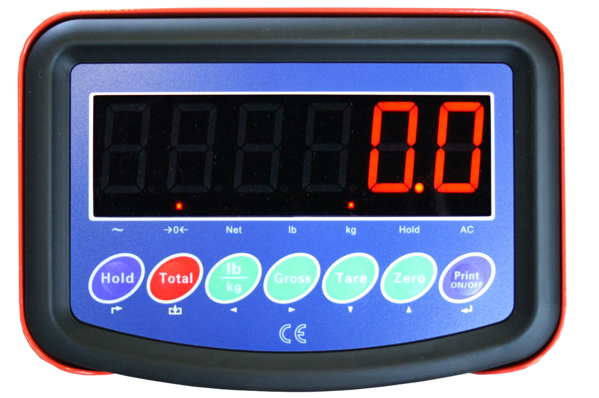 Schefer Gabelhubwagen Premium mit Waage und Drucker 2.500 kg