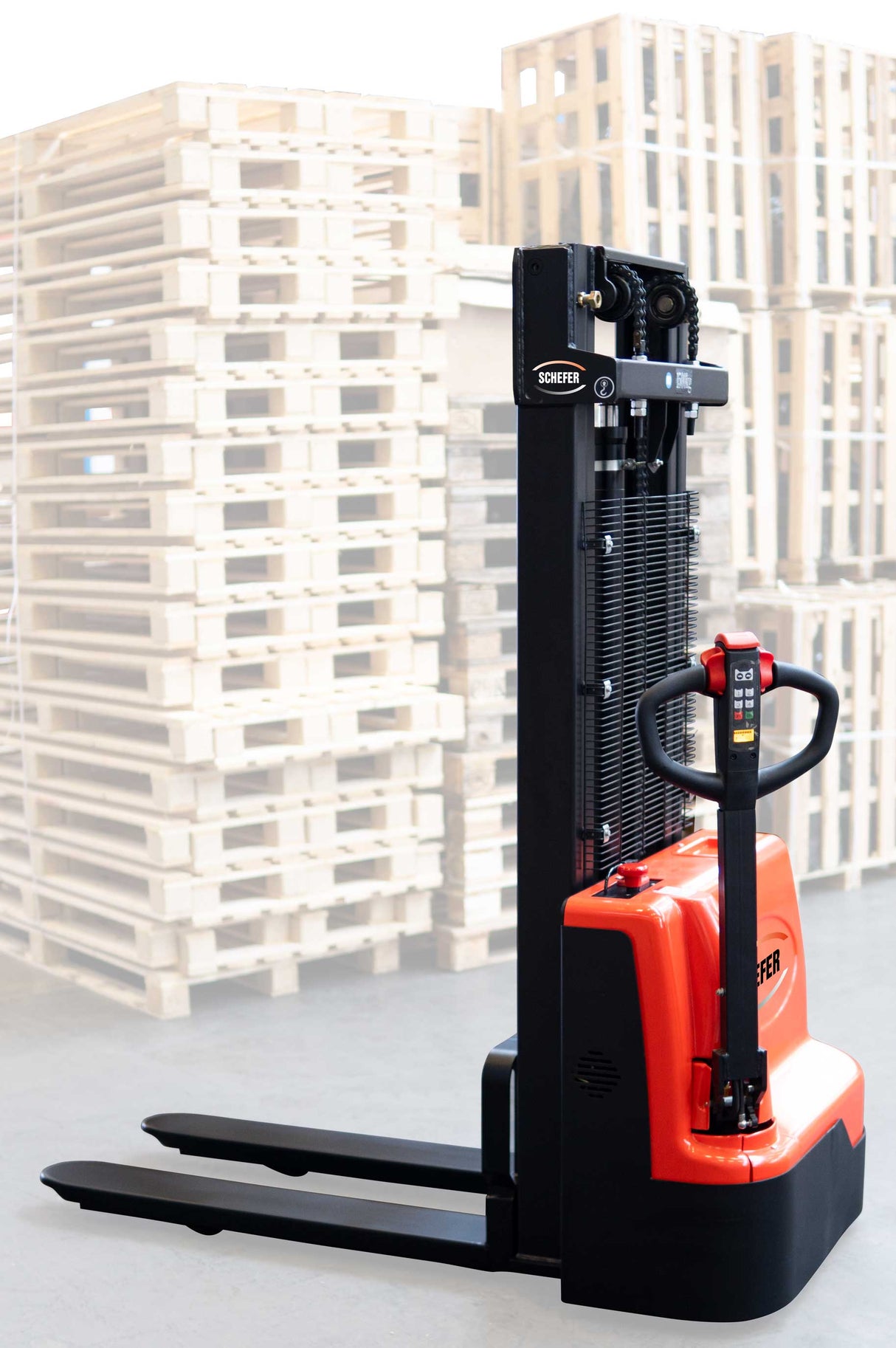 Schefer Hochhubwagen EGV Eco - Hubhöhe 1.600 mm