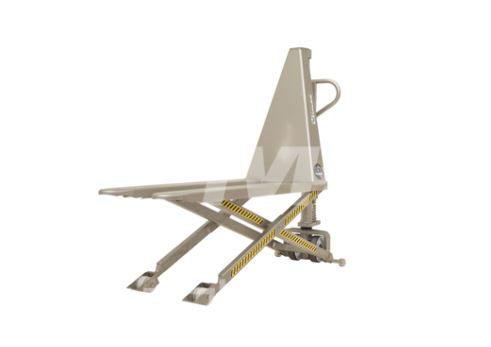 Edelstahl-Scherenhubwagen – 1.000 kg Tragkraft
