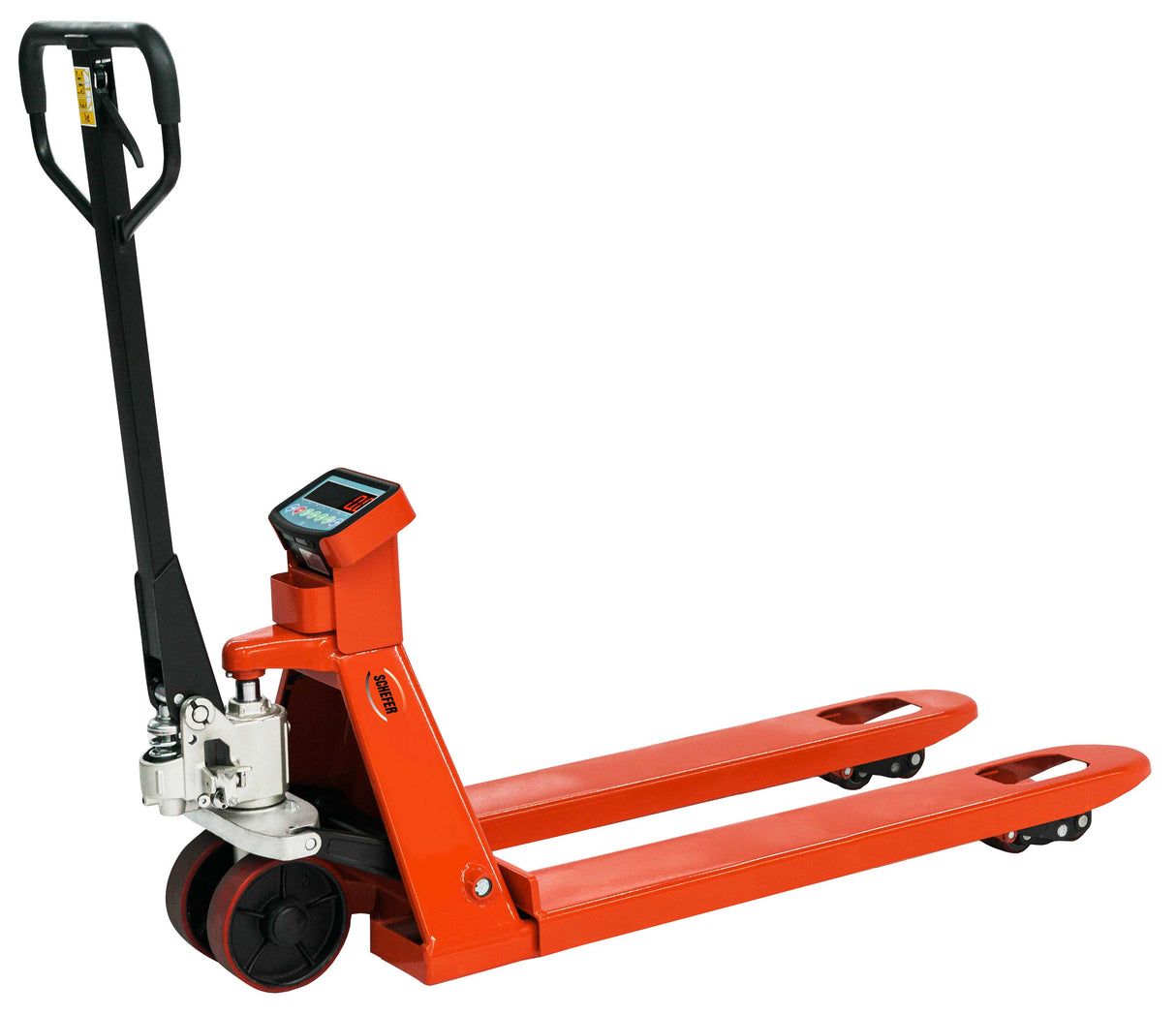 Schefer Gabelhubwagen Premium mit Waage 2.500 kg