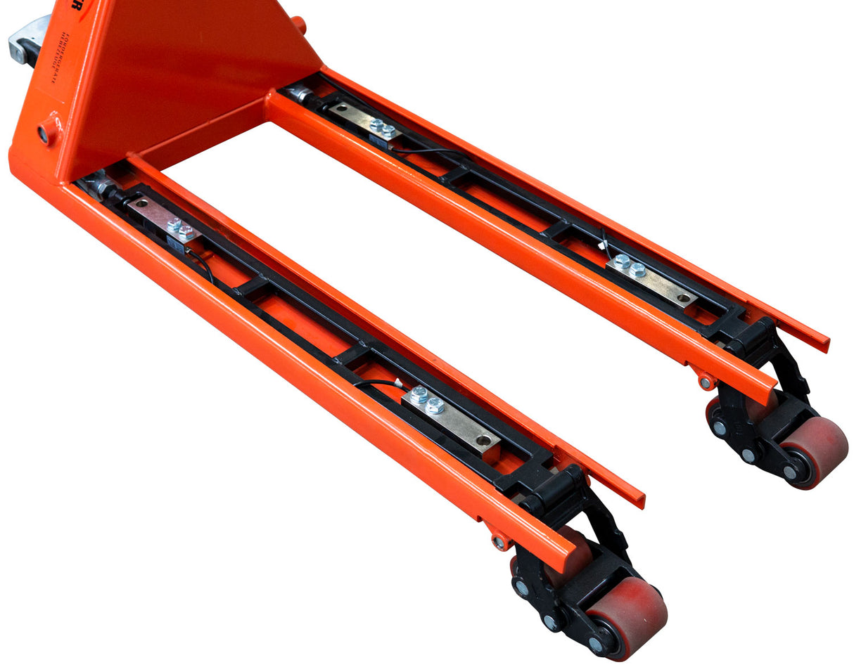Schefer Gabelhubwagen Premium mit Waage 2.500 kg