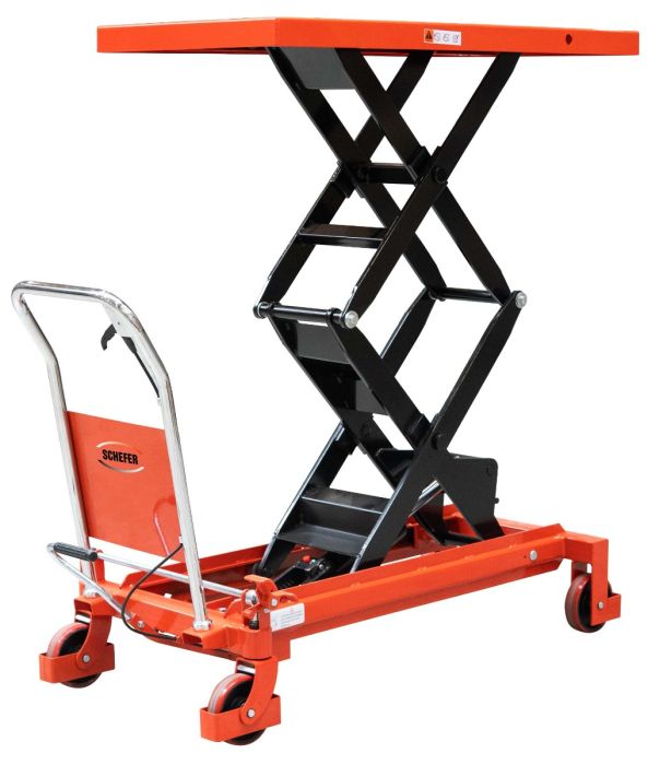 Schefer Mobiler Hubtisch SHW Premium mit Doppelschere